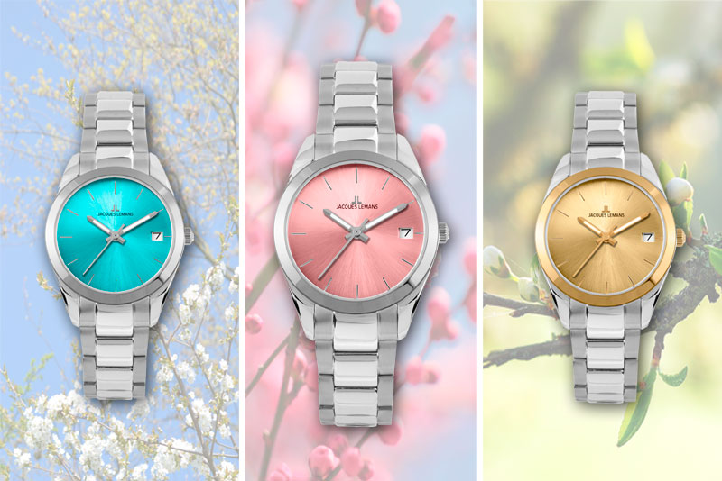Весна — повод пересмотреть гардероб и выбрать новые часы от Jacques Lemans